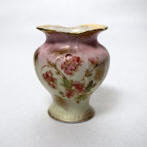 Antique Floral Maddock's Lamberton Works Royal Porcelain Vase